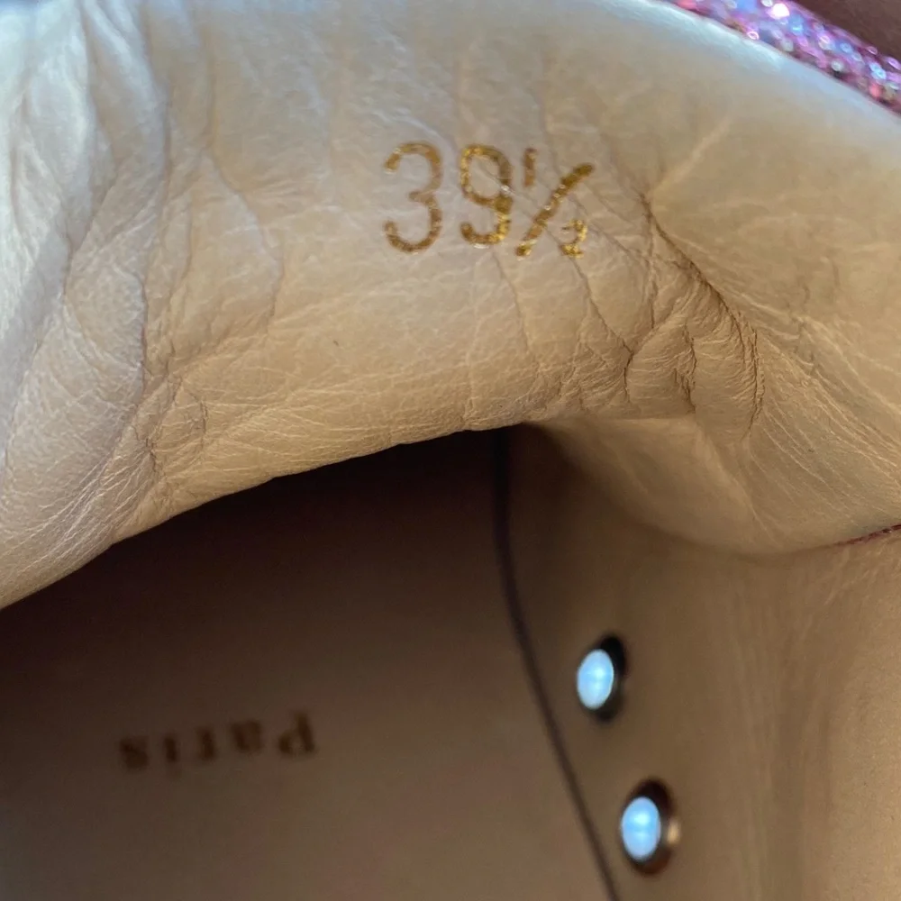 Christian Louboutin Glitter Pink Sneakers - Picture 11 of 16